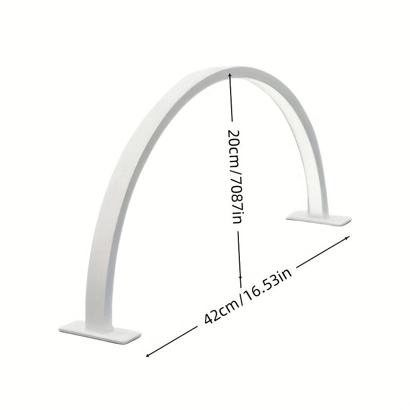 Crescent Moon LED Desk Lamp | Adjustable USB Metal Light