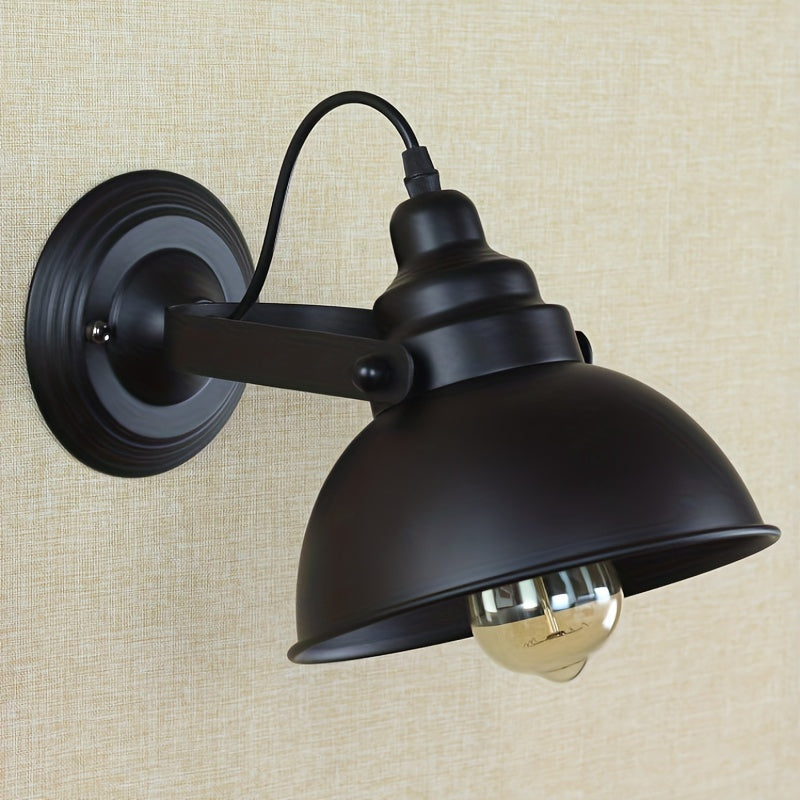 Industrial Vintage Wall Light | Retro Metal Sconce Lamp
