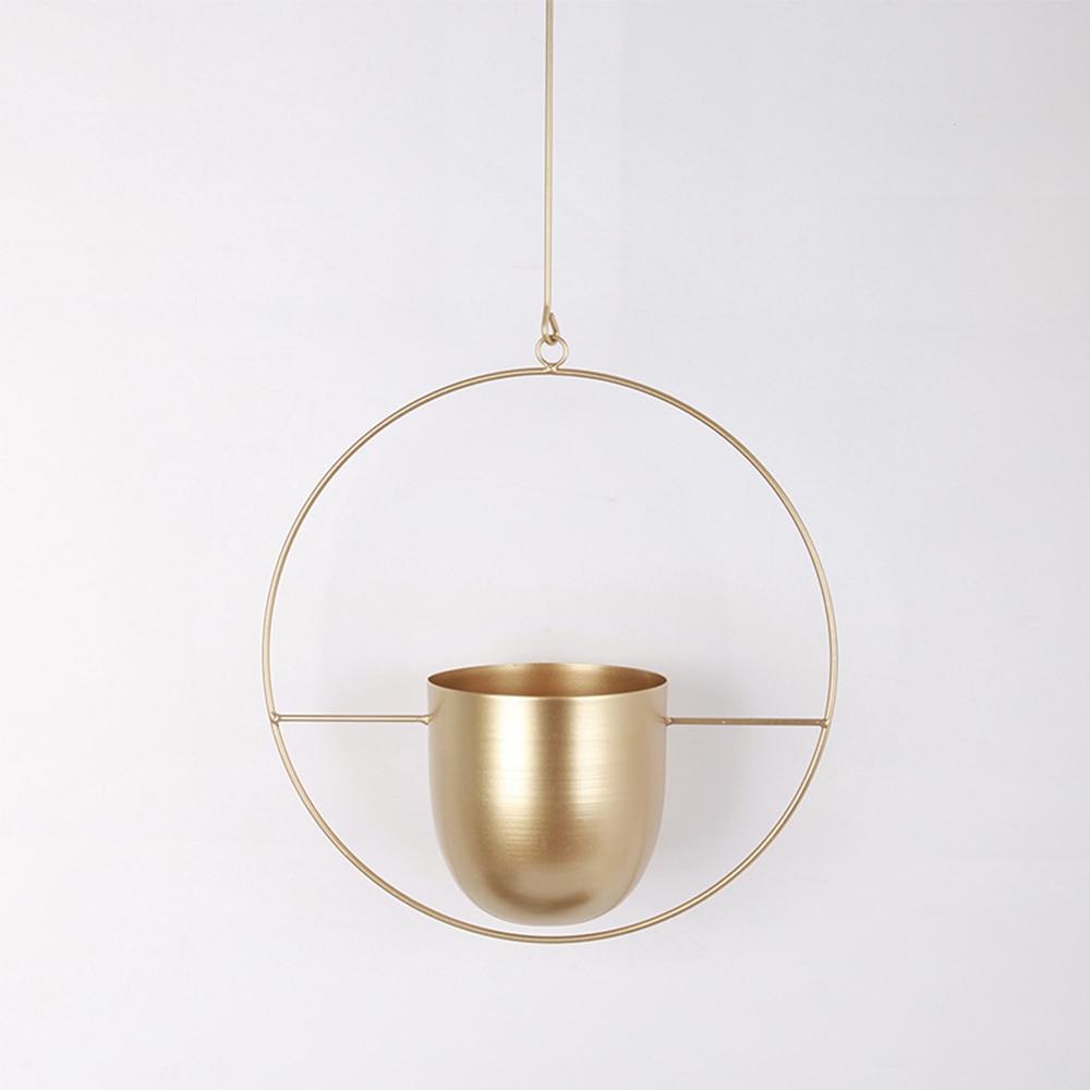 FloraFrame Hanging Planter | Modern Minimalist Iron Design